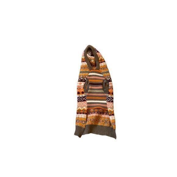 Simply Dog Fair Isle Sweater Coat M - Picture 1 of 3